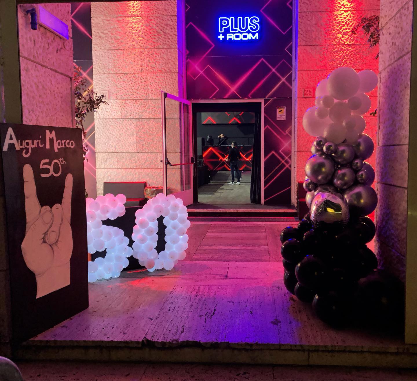 Allestimento 50° Rock Night