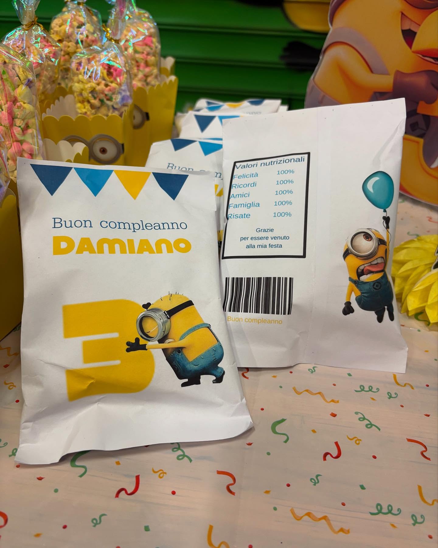 Allestimento Minions