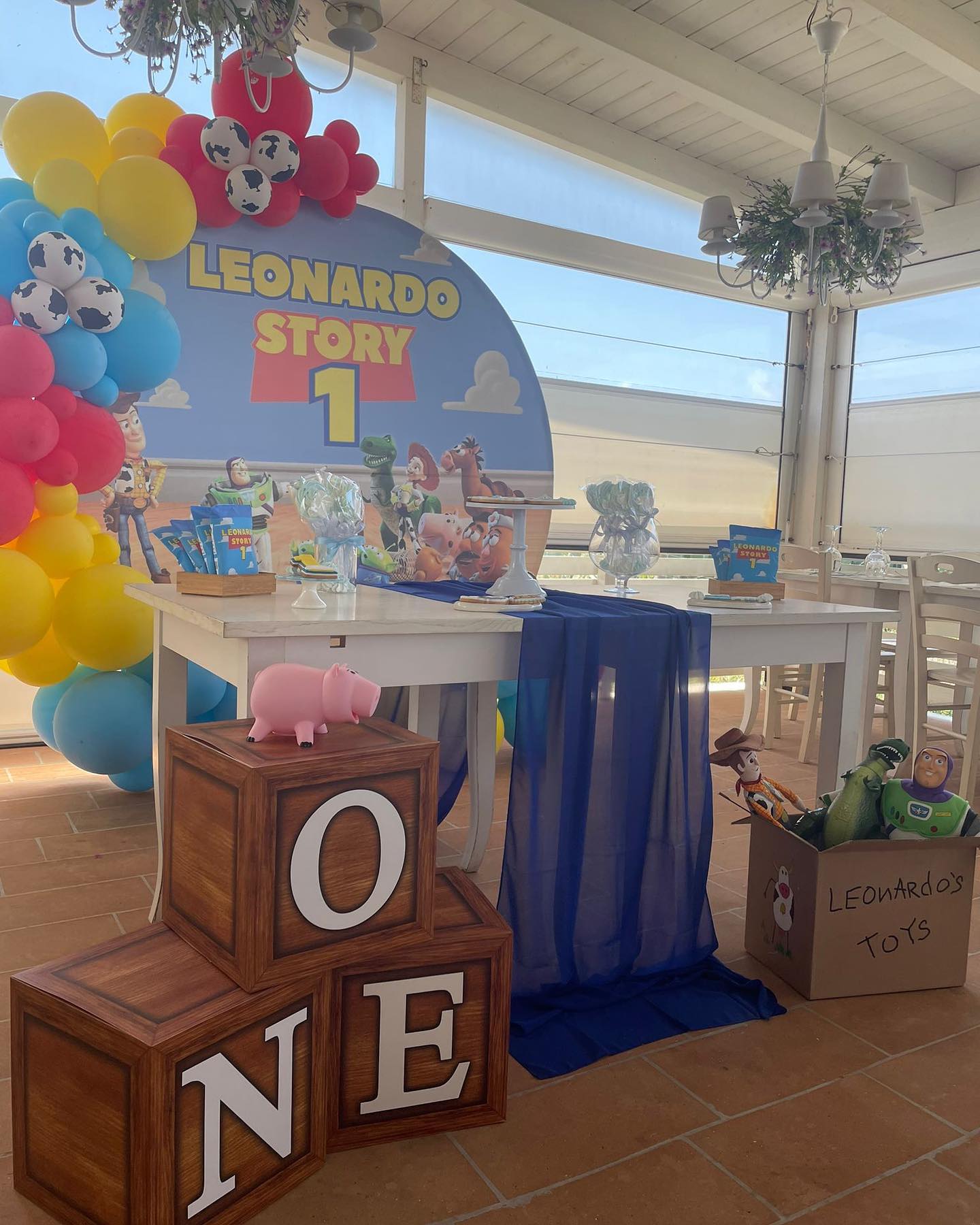 Allestimento Toy Story